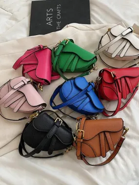 A-List Influencer Mini Saddle Bag