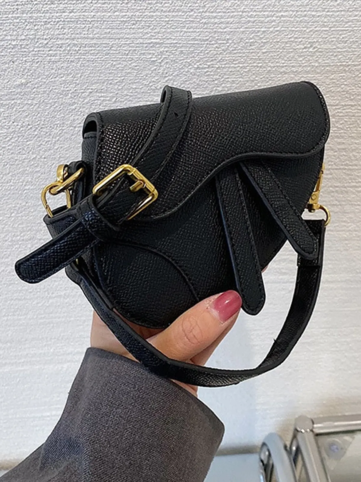 A-List Influencer Mini Saddle Bag