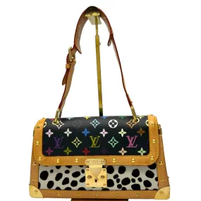 LOUIS VUITTON Multicolore Monogram Dalmatian Sac Shoulder Bag - Black / Multi