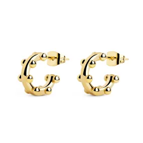 Mini Maia Gold Earrings