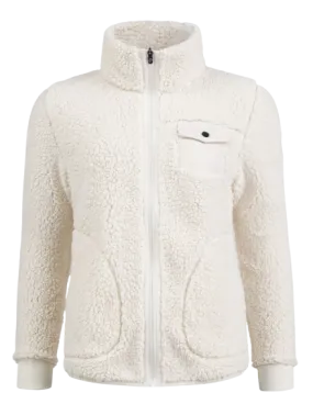 Pelle P - W Sherpa Zip Cream