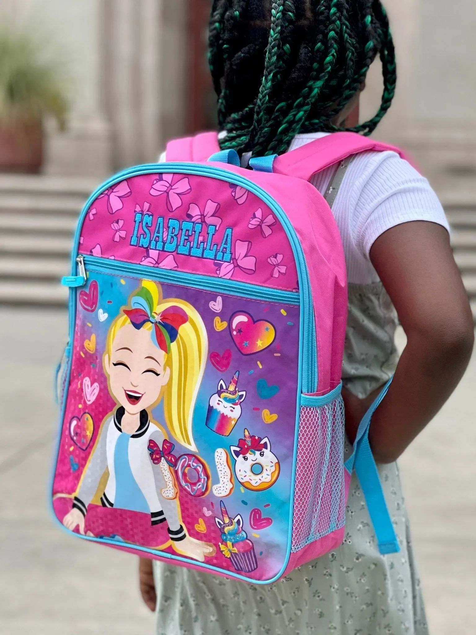 Personalized 16 Inch School Backpack - Jojo Siwa