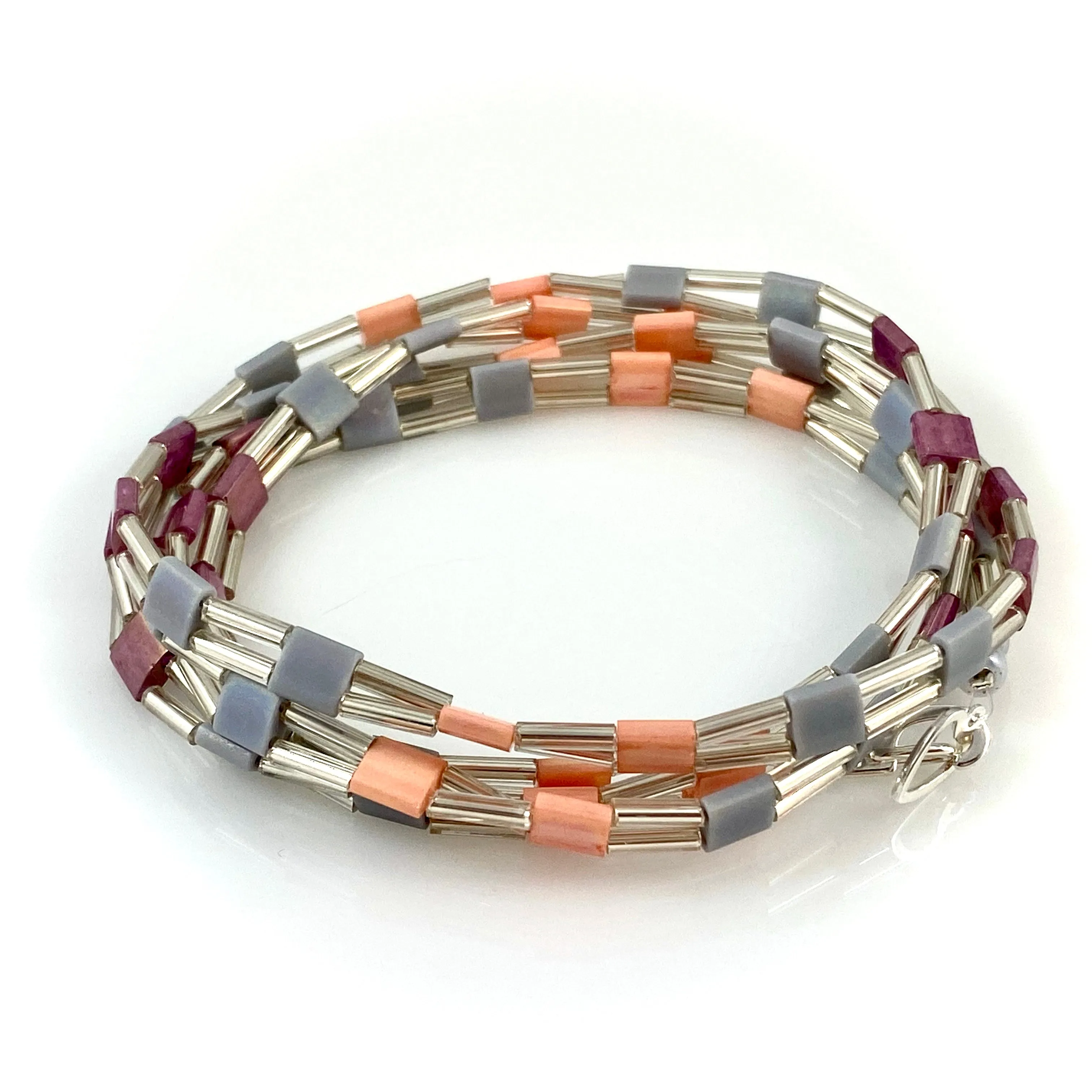 "Tile Wrap" Bracelet - Fruity