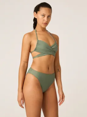 Swimwear Multiway Bikini Top Oasis Green